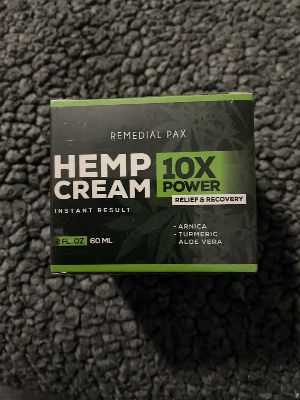 Remedial Pax Hemp Cream 10X Power -